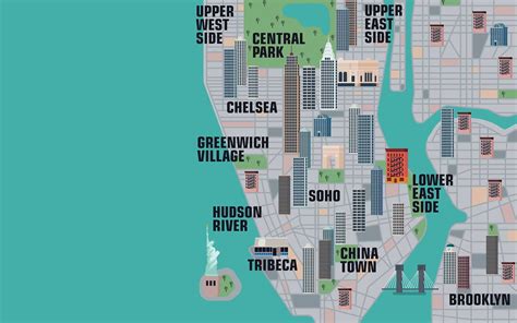 Cities In New York & Interactive Map .